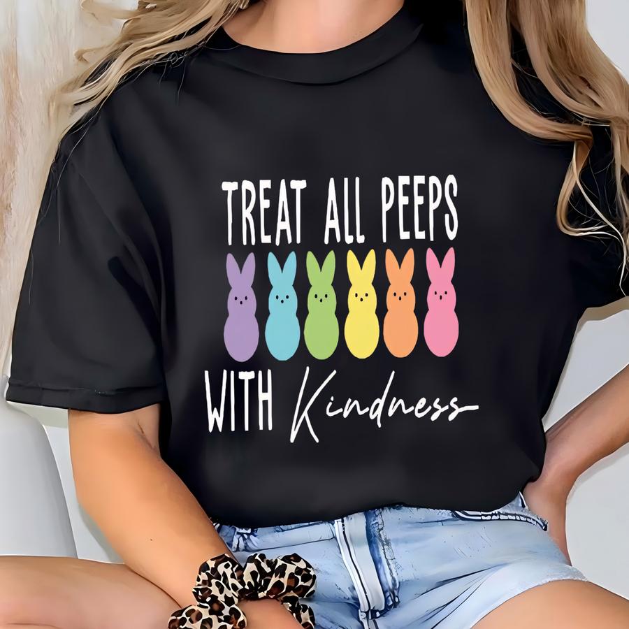 Treat All Hoodie: Teacher Easter Bunny Outfit T-shirt