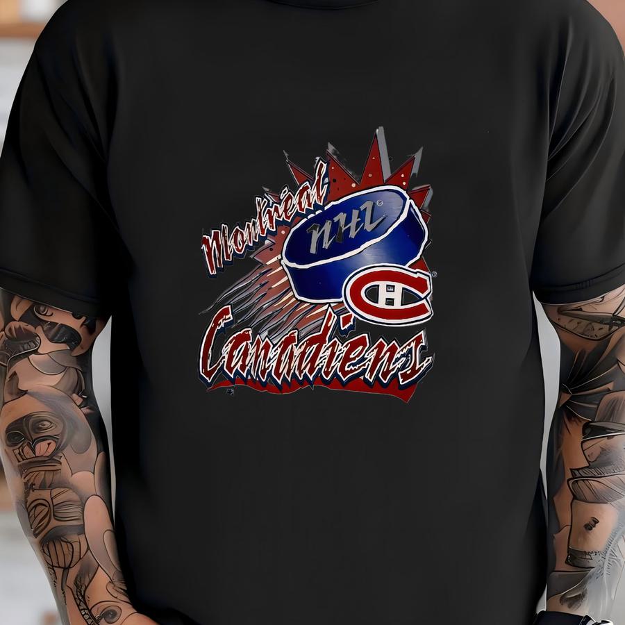 90s Montreal Canadiens Hoodie Sz Xl (a8331) T-shirt