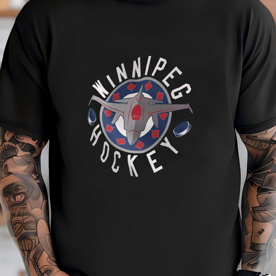 Winnipeg Hockey Hoodie: Jets Long Sve Fan Gift T-shirt