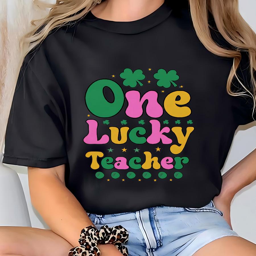 Personalized St Patricks Day Teacher Shirt, My Students Are My Lucky Charms, St. Patrick's Day Teacher Shirt, Shenanigans Coordinator T-shirt