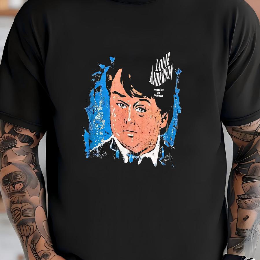 90s Louie Anderson Hoodie Sz Xl (a8337) T-shirt