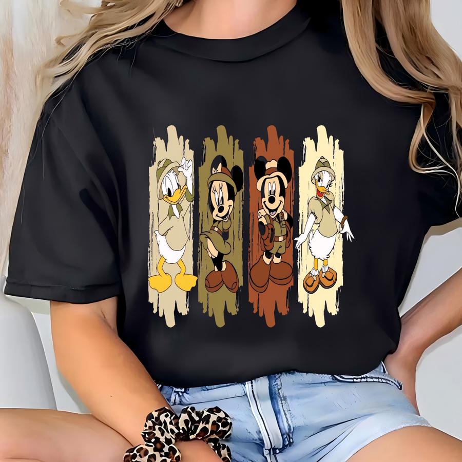 Animal Safari Kingdom Shirt, And Friends Shirt, Shirt,  Tee, Family Vacation Shirt, Daisy And Donald Tee T-shirt