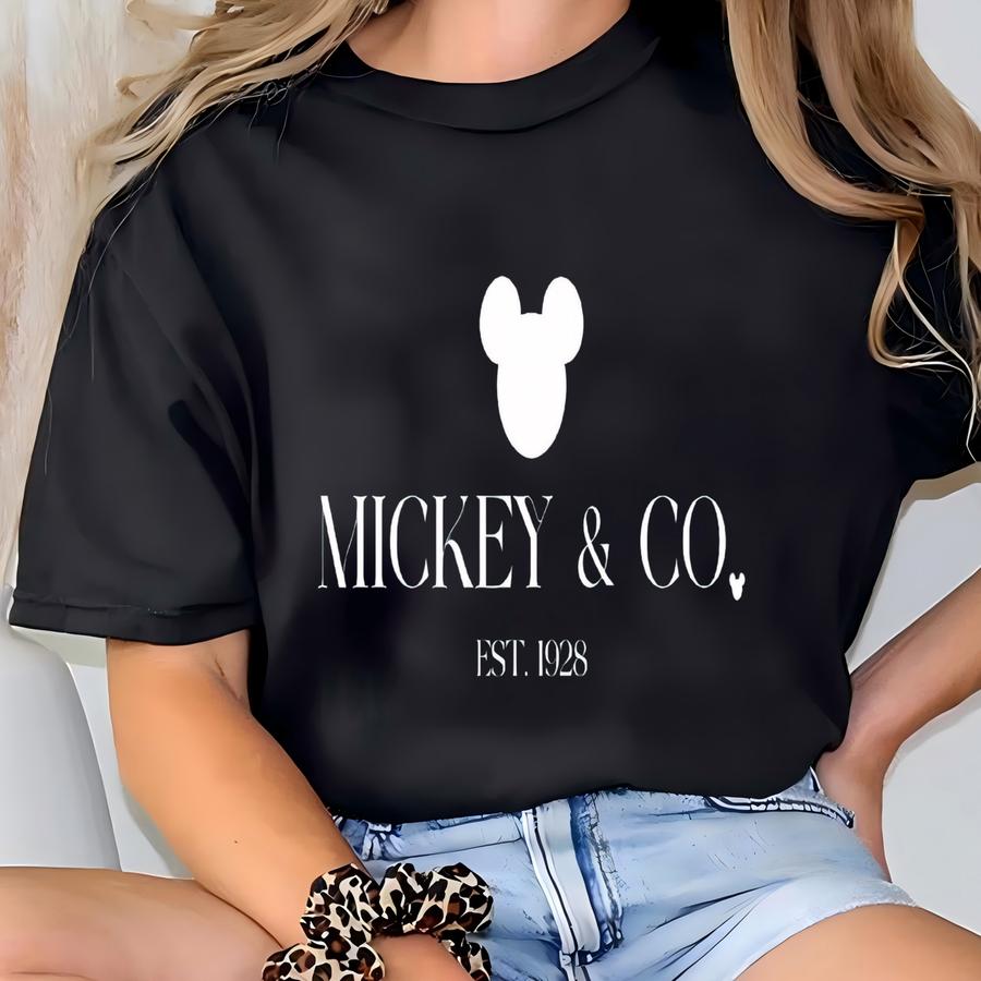 ® And Co. Est.1928 Shirt, Co Hoodie, And Friends Trip Shirt, Mouse Tee, Vacation Tee T-shirt