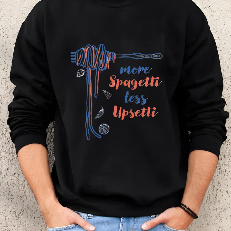 Spaghetti Shirt, Funny Food Shirt, Food Lover T-shirt, Food Humor, Funny Saying T-shirt, Silly T-shirt, Retro Graphic Tee, Vintage Aesthetic Sweatshirt