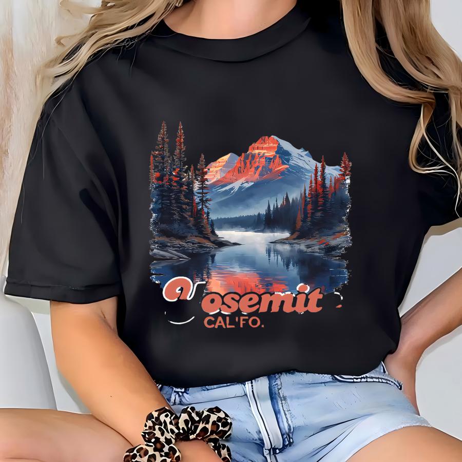 Nature Unisex Sweatshirt, Retro Nineties Vintage Sweater, , Cozy Nature Outfit, Oversized Unisex Sweatshirt, Gift For Her T-shirt