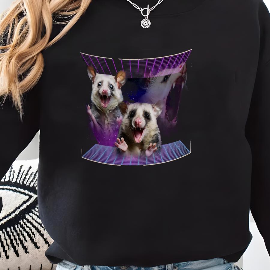 Beware Of The Opossum! Funny Possum Mug 11oz Sweatshirt Beware Of The Opossum! Funny Possum Mug 11oz Sweatshirt