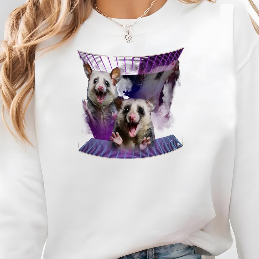 Beware Of The Opossum! Funny Possum Mug 11oz Sweatshirt Beware Of The Opossum! Funny Possum Mug 11oz Sweatshirt