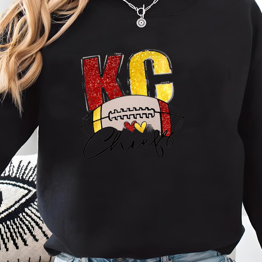 Hoodie: Football Game Day Crewneck Sweatshirt