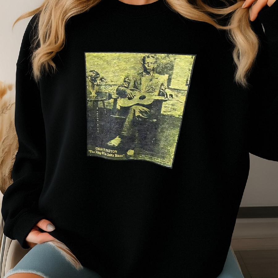 Vintage 2000s Charley Patton Tshirt Size L-xl Sweatshirt