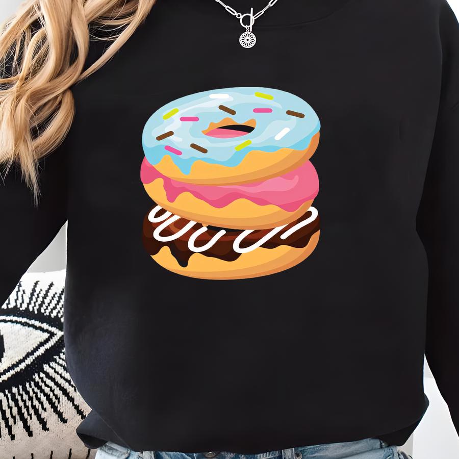 Donut Shirt, Birthday Donut Shirt, Funny Donut Gifts, Funny Food Shirt, Donut Lover Tee T2915 Sweatshirt