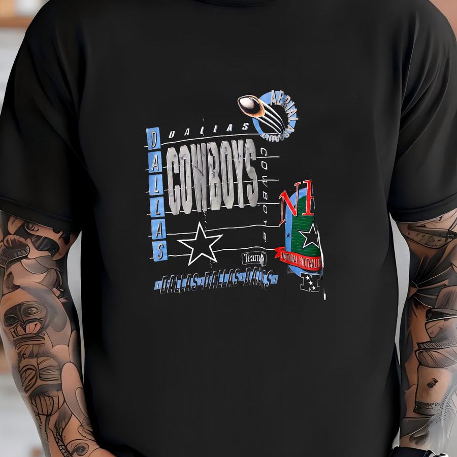 1992 Cowboys Hoodie Sz Xl (a3560) T-shirt