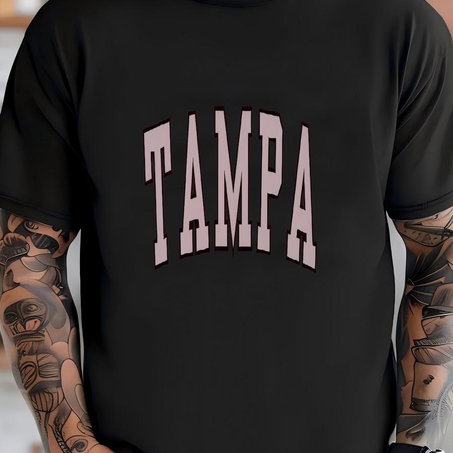 Tampa Vintage Sweatshirt, Cozy Urban Pullover, Sunshine City Sweater, Unisex Fashion Gift, Florida Crewneck Jumper T-shirt