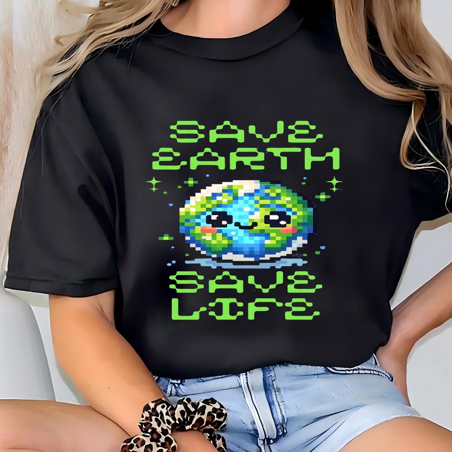 Save Earth, Save Life - Earth Day Shirt T-shirt