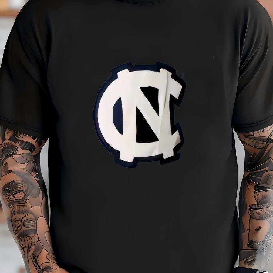 2000s North Carolina Tar Heels Basketball Warm Up Jersey Sz L (a7315) T-shirt