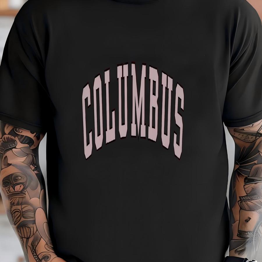 Columbus Crewneck Vintage Ohio Sweatshirt Cozy Buckeye State Pullover Urban Style Sweater Perfect Gift For Men And Women Fashion T-shirt
