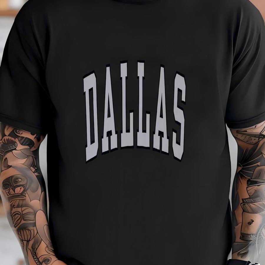 Crewneck Vintage Texas Sweatshirt Cozy Big D Pullover Urban Style Sweater Perfect Gift For Men And Women Fashion T-shirt