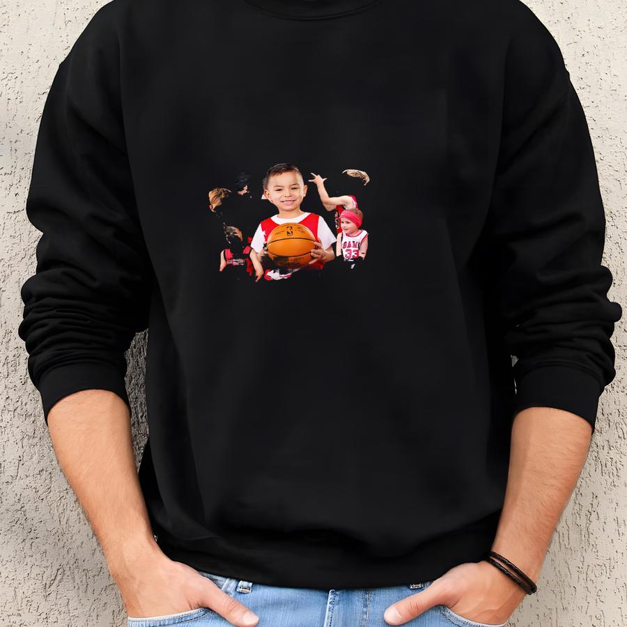 Custom Photo Basketball Mom Shirt: Senior Player Tee Sweatshirt