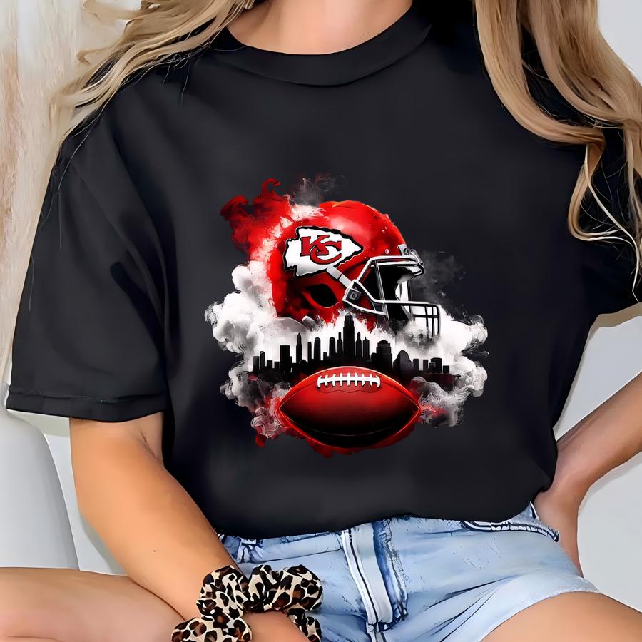 Retro Kc Sweatshirt: Kansas City Football Fan Apparel T-shirt