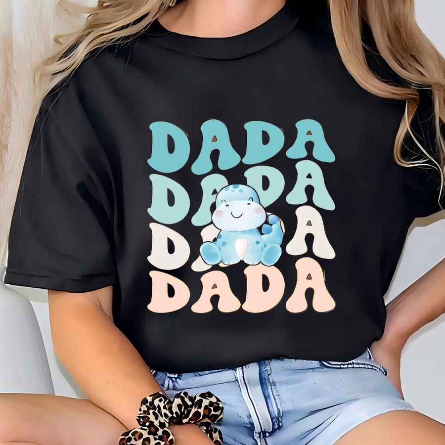Dadasaurus Birthday Shirt,daddy Dino Shirt, Birthday Dinosaur Shirts Mamasaurus Dadasaurus,matching Family Dinosaur Birthday Shirts,dad Tee T-shirt