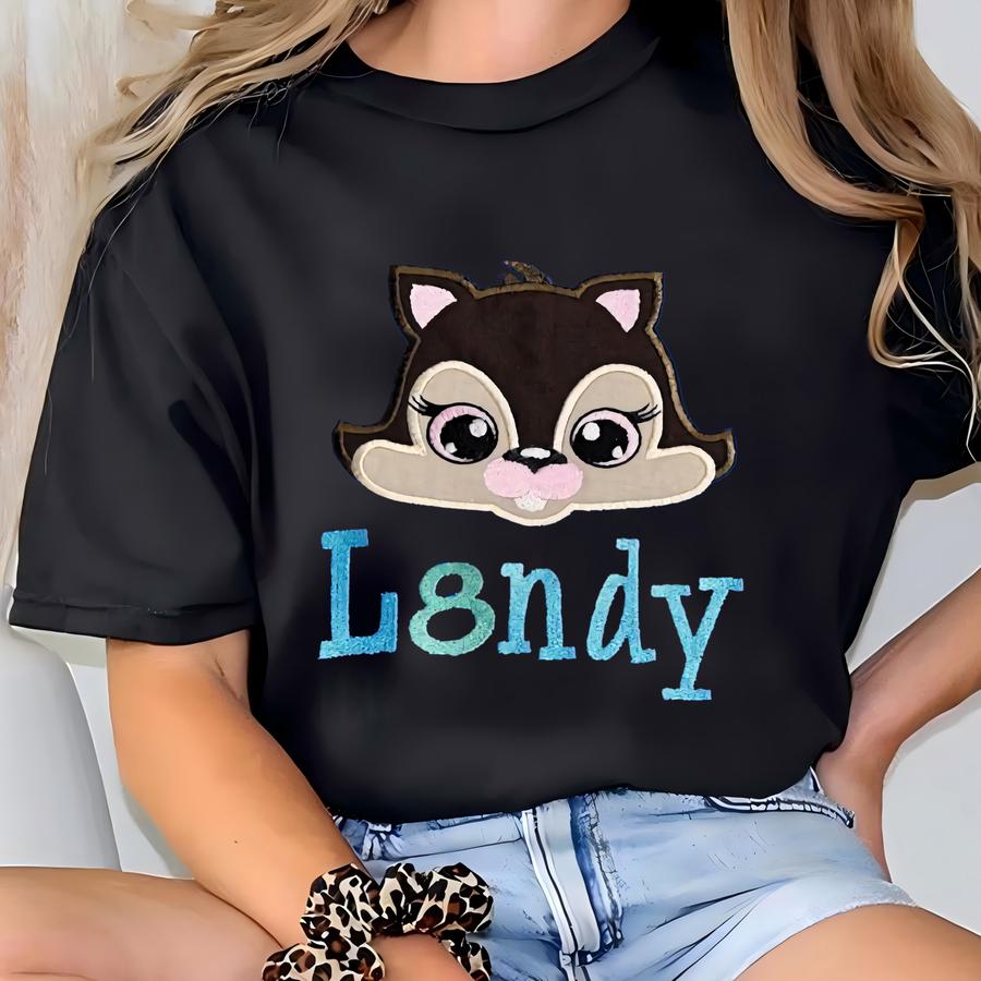 Custom Birthday Shirt Any Theme Shown Chipmunk Theme Personalized Hoodie Party Gift Or Favors Monogram Option Any Theme Design Your Own! T-shirt