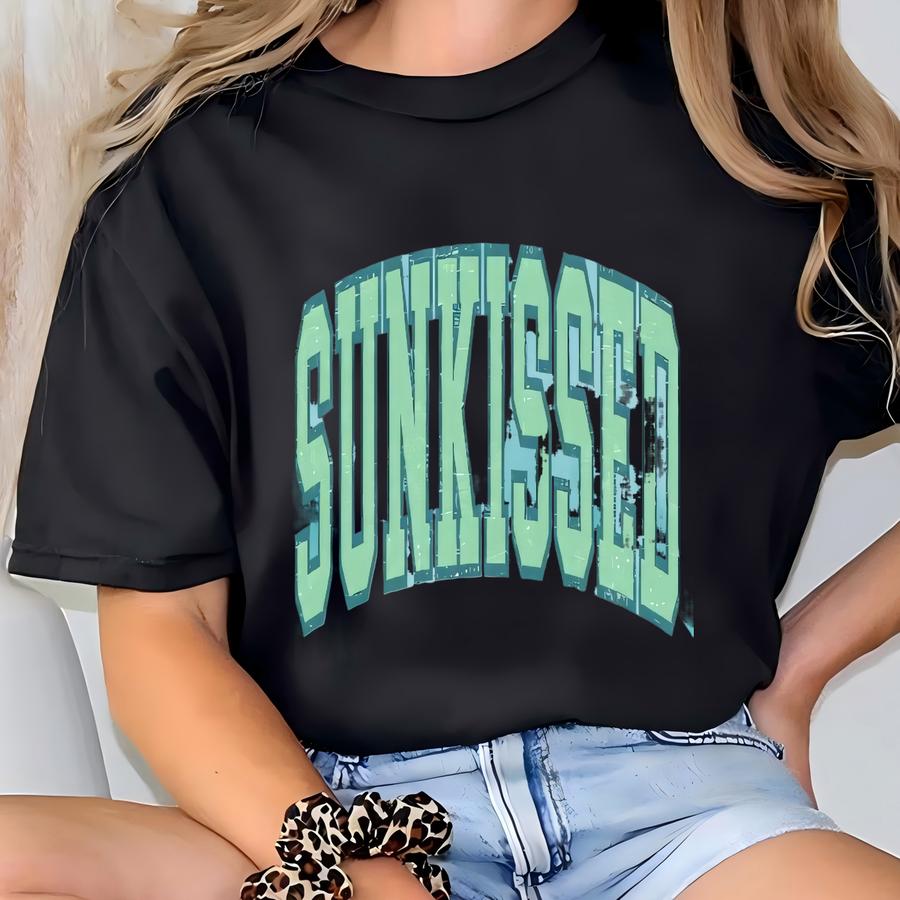 Sunkissed Comfort Color Tank Top Or Shirt T-shirt