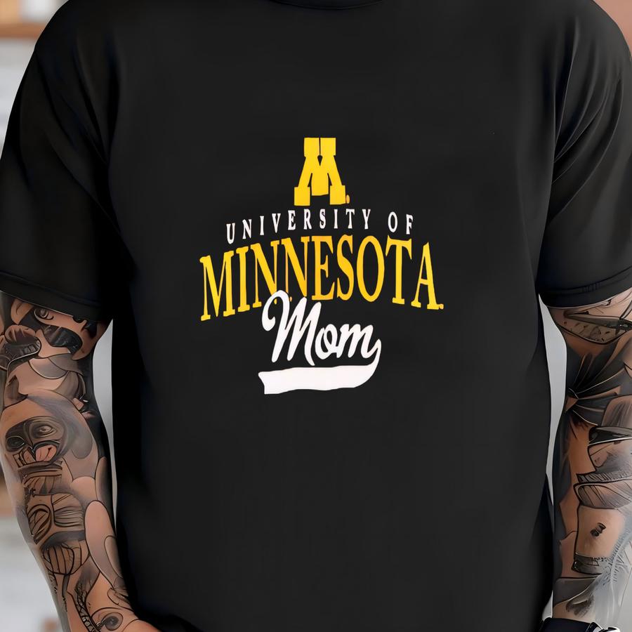 Vintage University Of Minnesota Mom Sweatshirt Burgundy Ladies Medium T-shirt