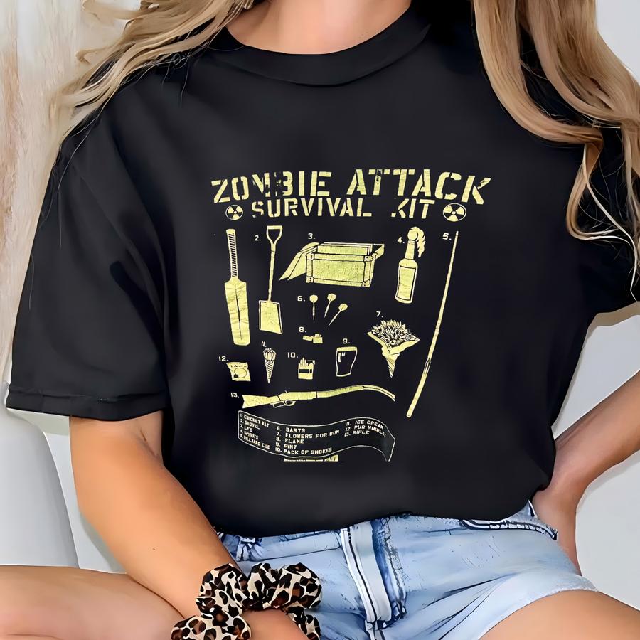 Vintage 2000s Shaun Of The Dead Tshirt Size Xl T-shirt