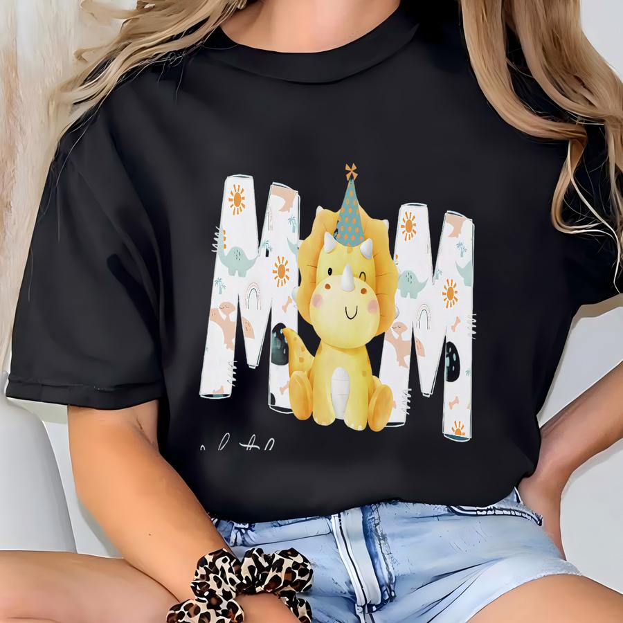 Mamasaurus Birthday Shirt, Mama Dino Shirt, Birthday Dinosaur Shirts Mamasaurus Dadasaurus,matching Family Dinosaur Birthday Shirts,mom Tee T-shirt