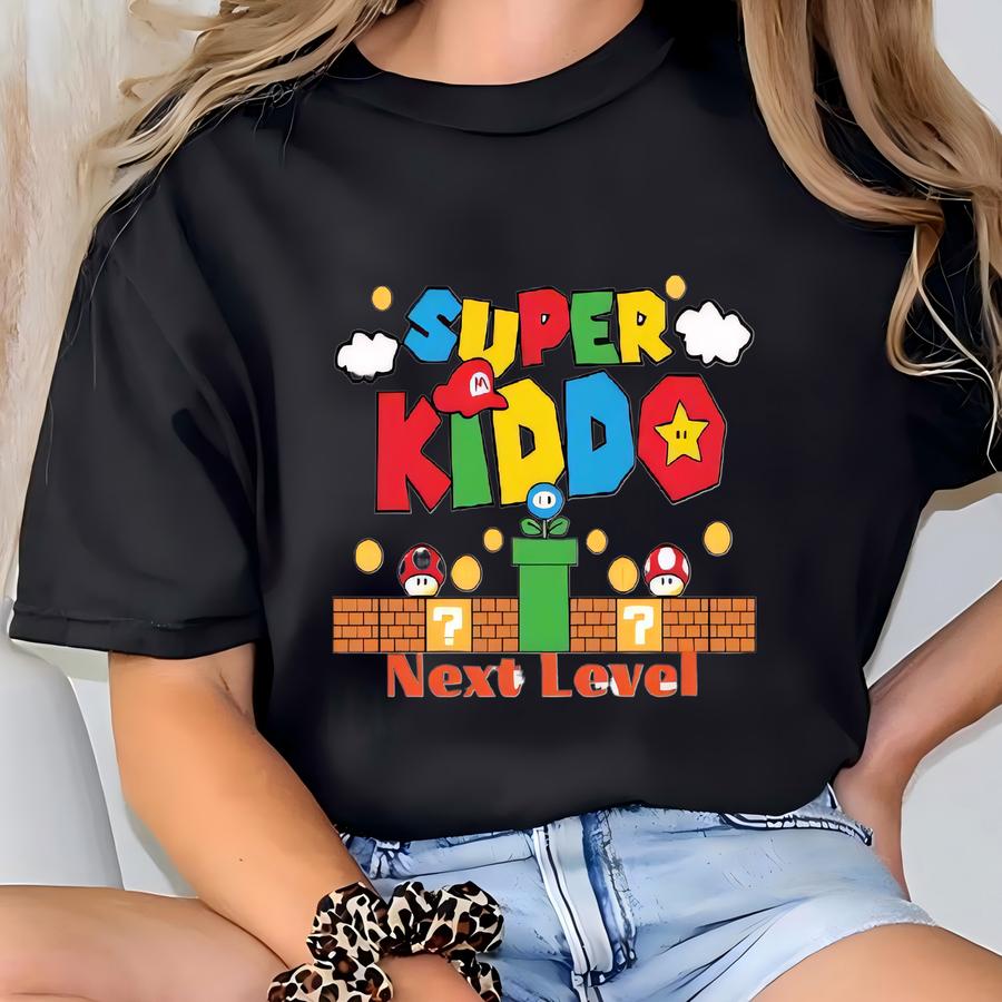 Super Daddio Game Shirt,new Dad Shirt,super Mommio Shirt,father's Day Shirt,super Kiddio Shirt,gift For Dad,family Matching Shirt T-shirt