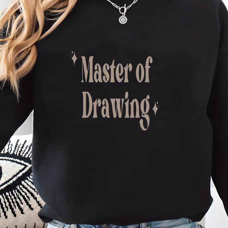 Master Of Drawing Shirt, Funny Artist Tee, Gift For Artist, Art Lover Gift, Retro Artist Tee, Art Teacher Gift, Art Tshirt Sweatshirt