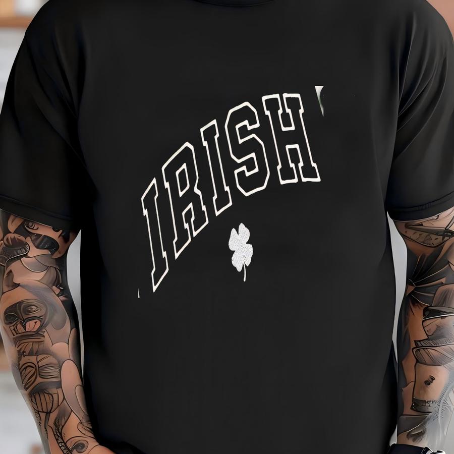 St. Patrick's Day Sweatshirt: Lucky Irish Crewneck T-shirt