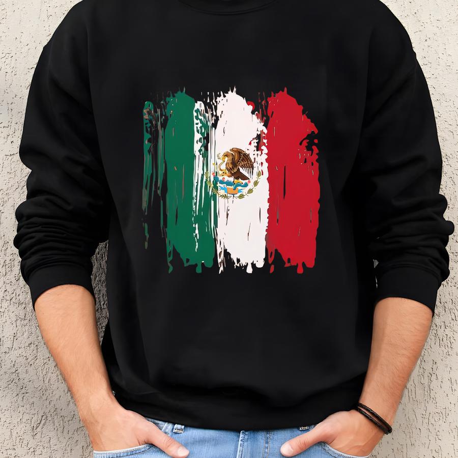 Mexican T-shirt, Mexico Pride T Shirt, Mexican Coat Of Arms,eagle Top, Mexican Seal Emblem,mexican Seal T Shirt, Mexico National Flag Shirt Sweatshirt
