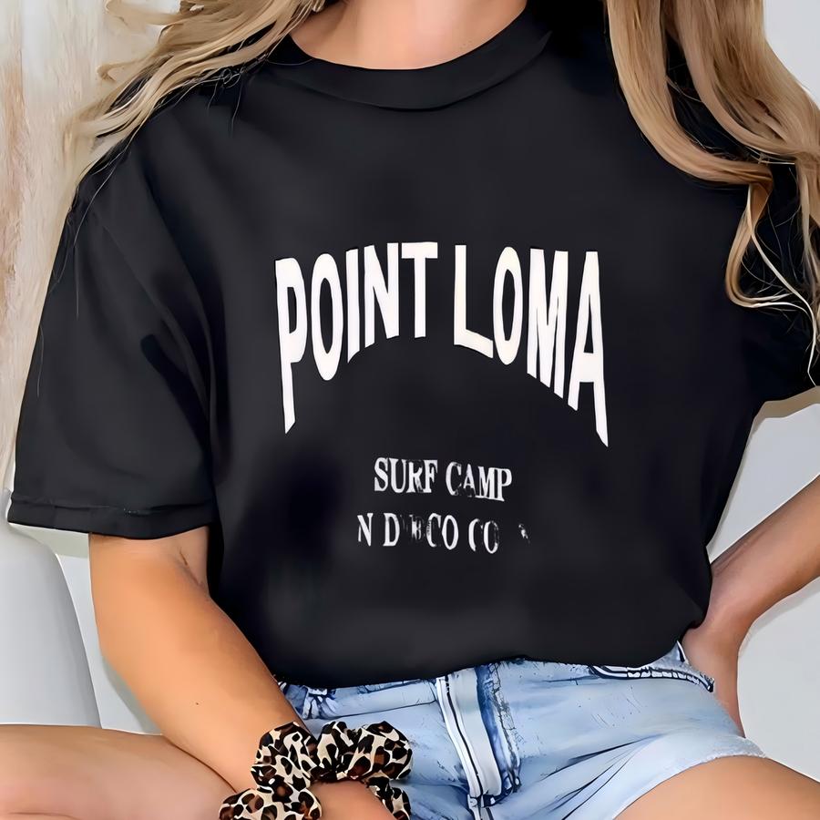 Vintage 90s Surf Camp San Diego Hoodie Sweatshirt Medium Point Loma Surf Camp Pullover Surf Camps San Diego Blue Hoodie Sweater Size M T-shirt