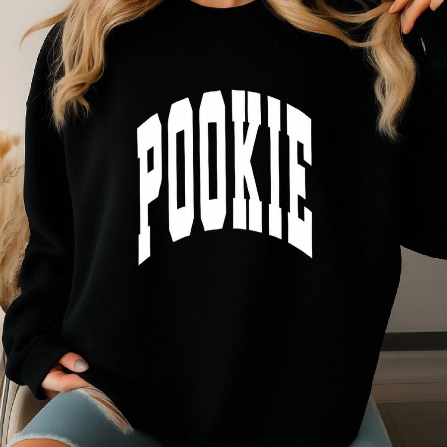 Pookie Sweatshirt, Cute Nickname Sweatshirt, Collegiate Sweater Sweatshirt