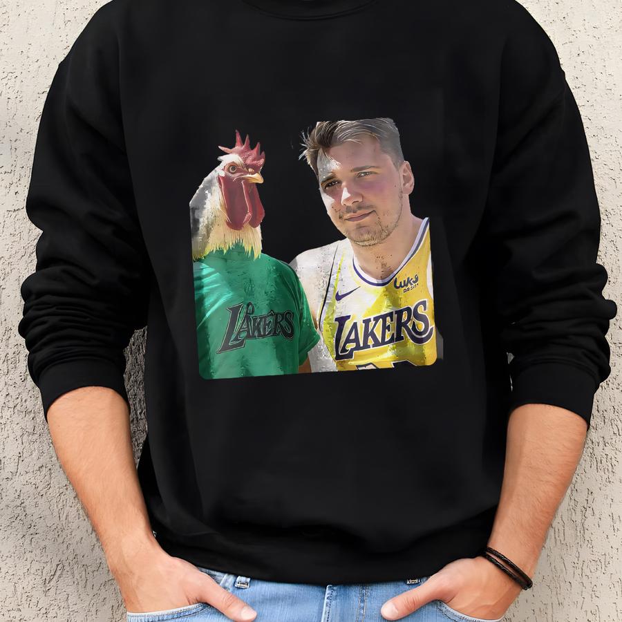 Luka Doncic Meme Shirt, Funny Don Chicken Tee, Sarcastic Doncic Graphic Tee, Luka Doncic To La T Shirt, Meme Unisex Shirt Bx38 Sweatshirt