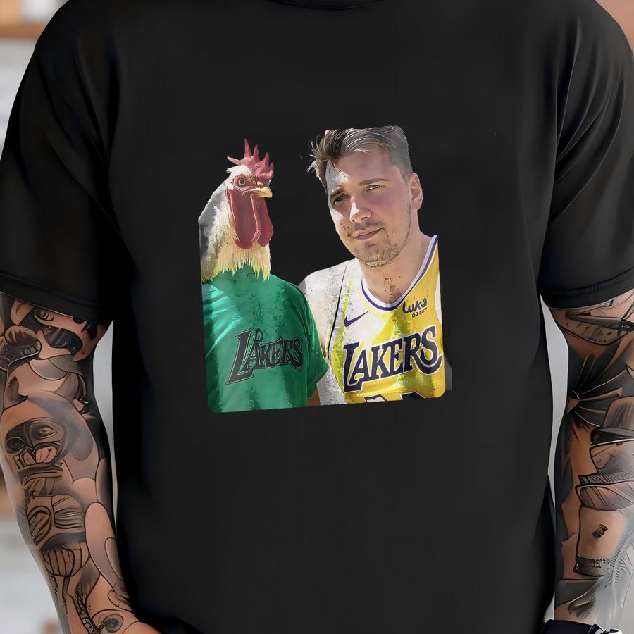 Luka Doncic Meme Shirt, Funny Don Chicken Tee, Sarcastic Doncic Graphic Tee, Luka Doncic To La T Shirt, Meme Unisex Shirt Bx38 T-shirt