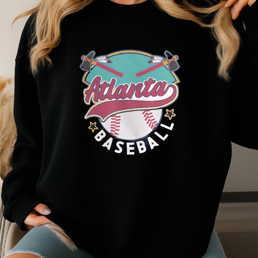 Atlanta Baseball Tank Top: Braves Fan Apparel Sweatshirt