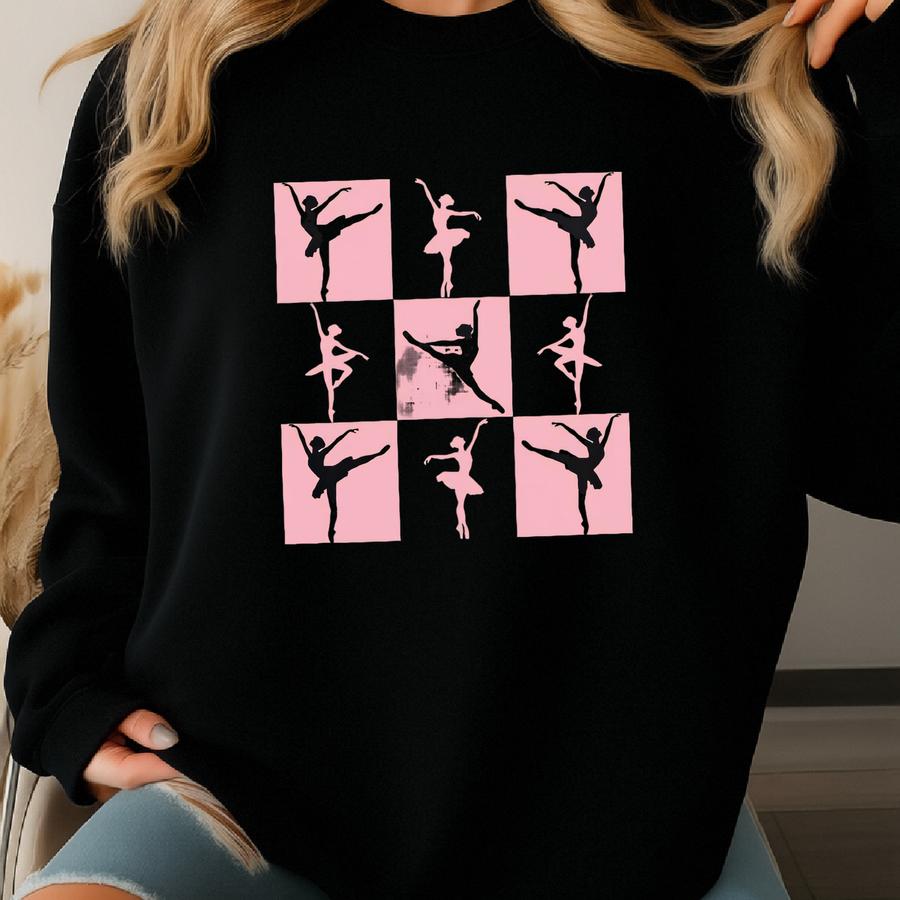 Ballet Tshirt Gift For Ballerina, Dance Tee, Dance Teacher T Shirt, Ballet Lover Gift, Ballet Dancer Tee Shirts, Cute Dance Mom Tees Sweatshirt