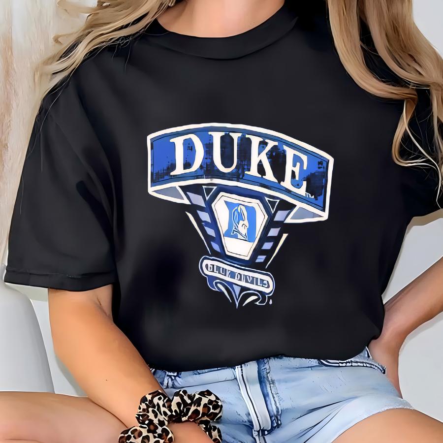 90s Duke Blue Devils/ Midwest Y/ Ncaa Blue Sweatshirt (m) T-shirt