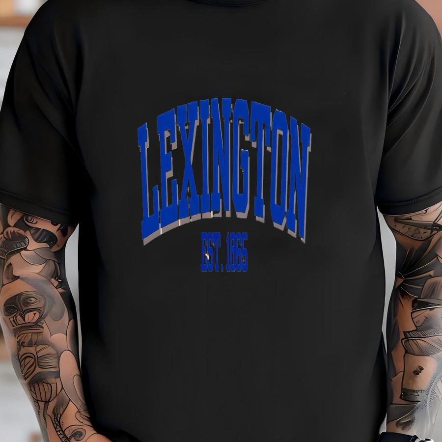 Lexington Kentucky Sweatshirt, Retro College Crewneck, Vintage University Pullover, Game Day Gift For Students And Fans T-shirt