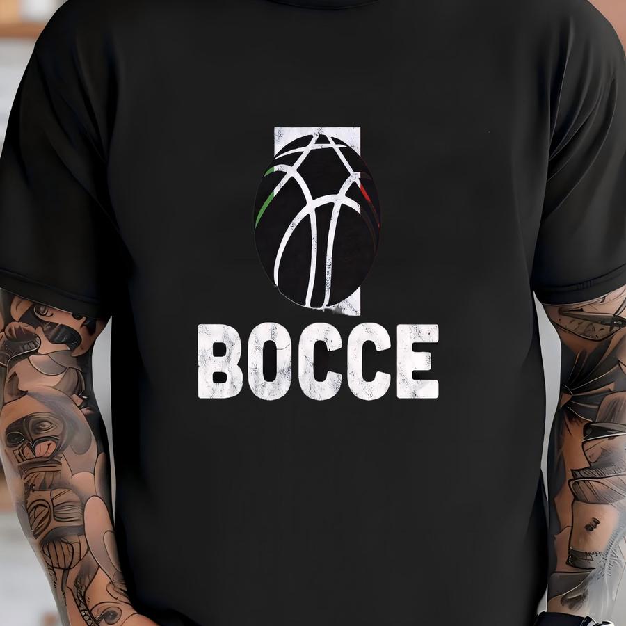 Bocce Shirt / Sweatshirt, Italian Bocce Ball Shirt, Gift For Women / Men, Boule Boccia Italy Shirt, Bocce Player Shirt, Bocce Tshirt T-shirt