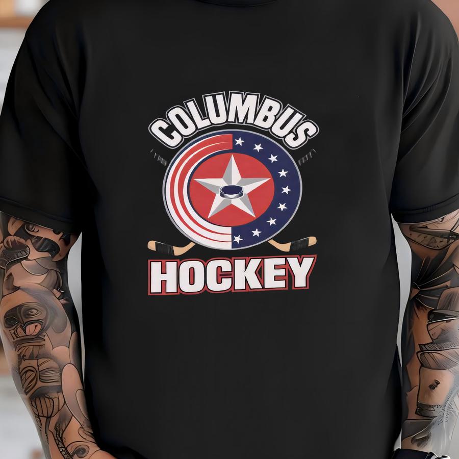 Columbus Hockey Hoodie: Blue Jackets Fan Apparel T-shirt