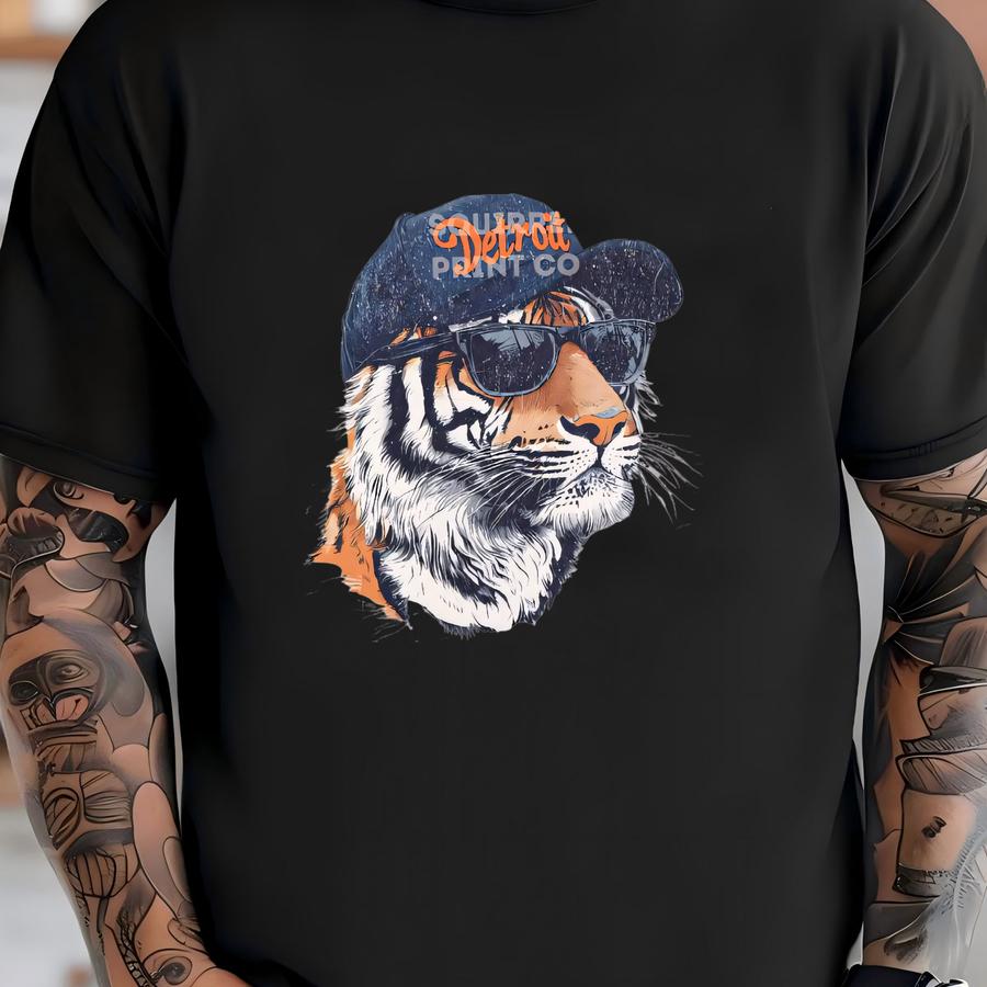 Detroit Baseball Crewneck Sweatshirt, Vintage Sports Fan Apparel, Game Day Gift, Unisex Detroit Sweatshirt, Detroit Baseball Fan T-shirt