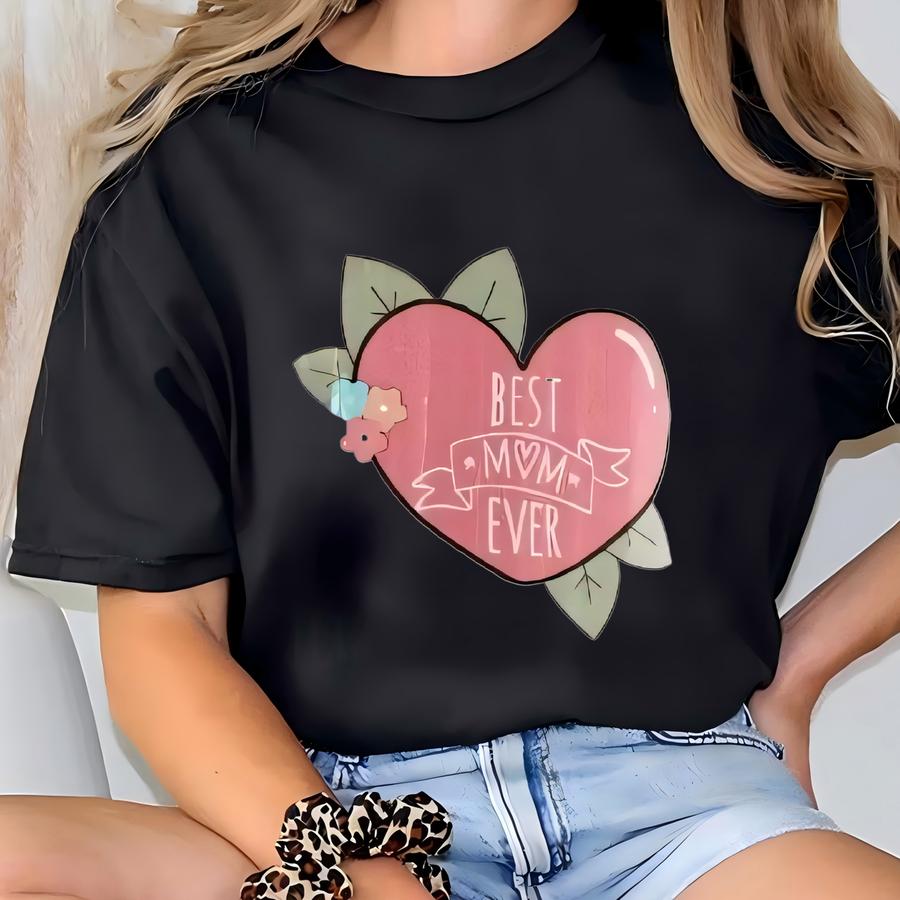 Best Mom Ever Camper Mug, Mothers Day Gift For Her, Camping Mama Coffee Cup T-shirt