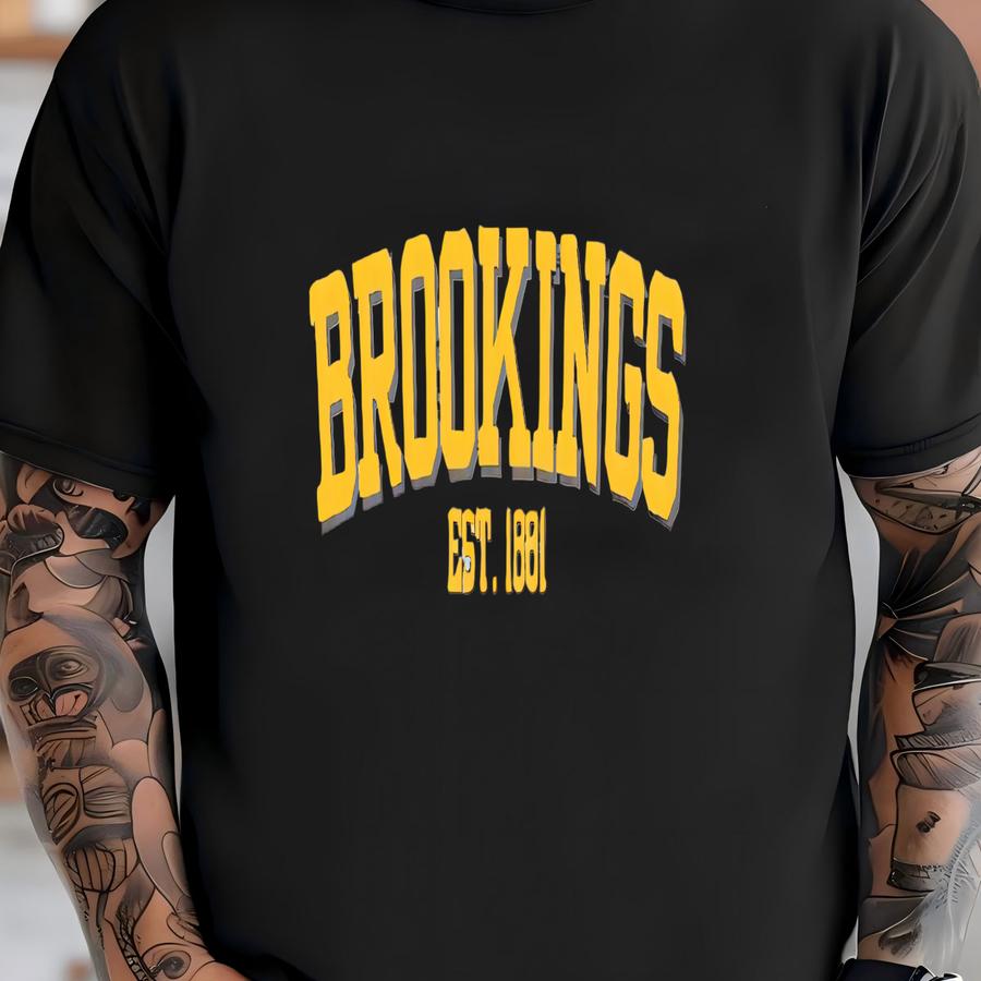 Brookings South Dakota Sweatshirt, Retro College Crewneck, Cozy University Pullover, Game Day Gift For Students And Fans T-shirt