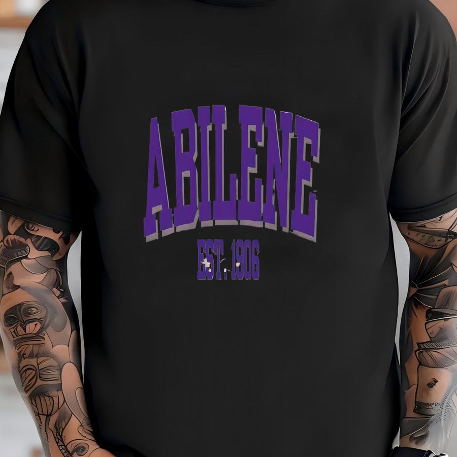 Abilene Texas Sweatshirt, Retro College Crewneck, Cozy University Pullover, Gift For Students And Alumni T-shirt