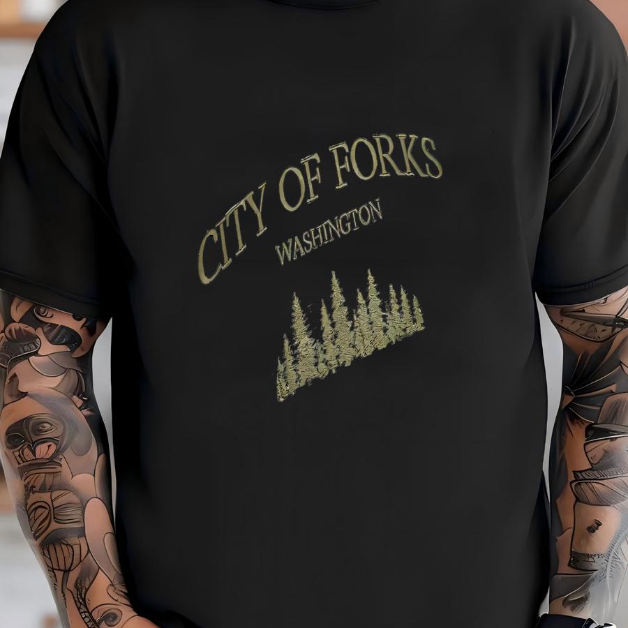 City Of Forks Hoodie: Unisex Tee T-shirt