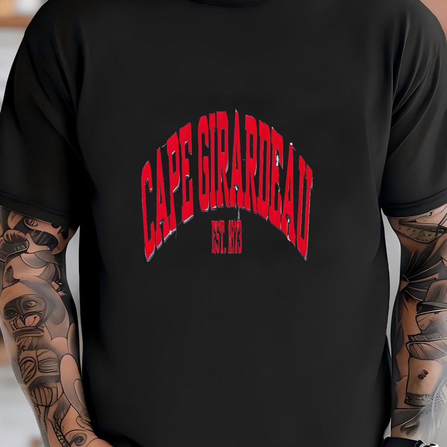 Cape Girardeau Missouri Sweatshirt, Retro College Crewneck, Vintage University Pullover, Game Day Gift For Students And Fans T-shirt
