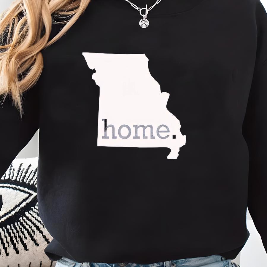 Homeland Tees Missouri Home State ® Baby Bodysuit, New Baby Gift Baby Shower Gift, Baby Boy Baby Girl, Coming Home Outfit Sweatshirt