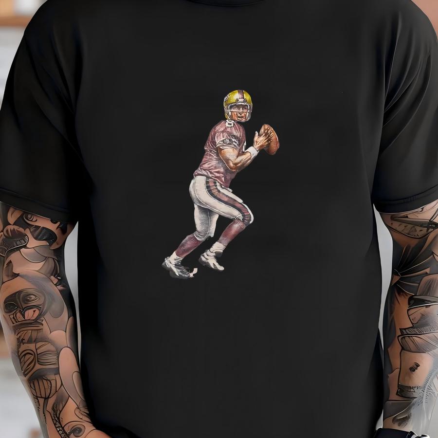 1996 Steve Young San Francisco 49ers Hoodie Sz Xl (a8234) T-shirt